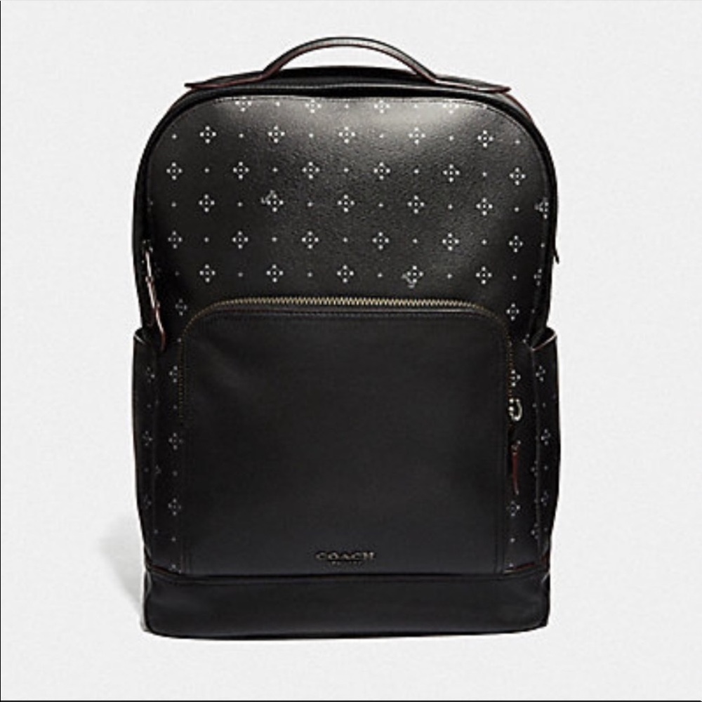 Coach New York Leather Backpack